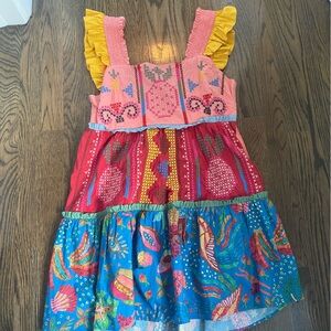 Farm Rio Rainbow Mini Dress - Size Small